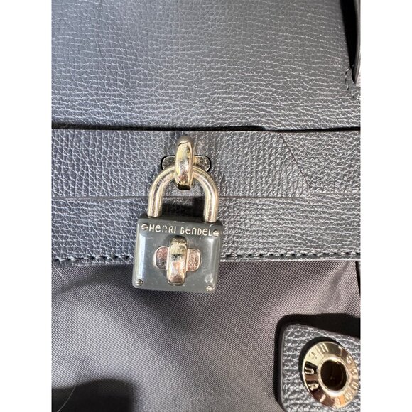 Henri Bendel Convertible Gray Nylon Jetsetter Backpack - Picture 6 of 9